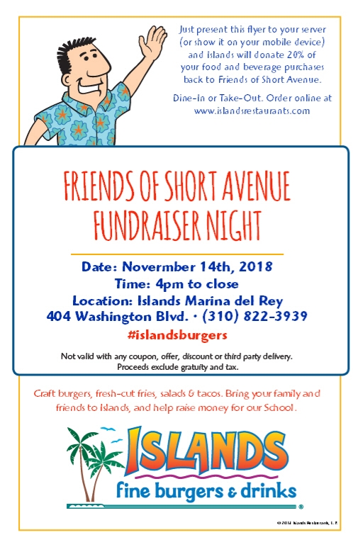 Islands Fine Burgers and Drinks Fundraiser